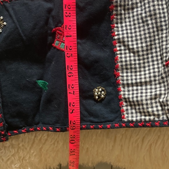 Holiday Patchwork Women's Vest - Picture 9 of 9